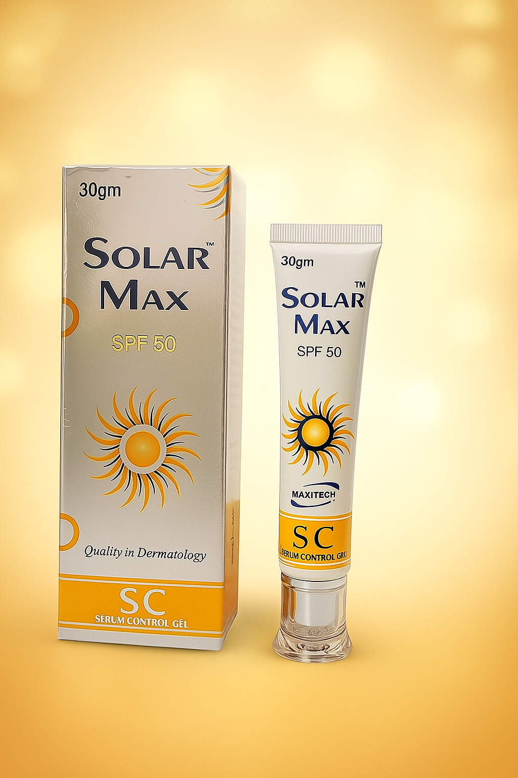 Solar Max SPF 50 – Oil-Free Sun Protection Gel