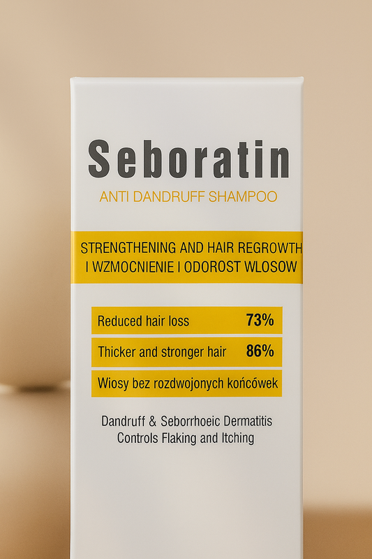 Seboratin Anti Dandruff Shampoo – Strengthening & Hair Regrowth Formula