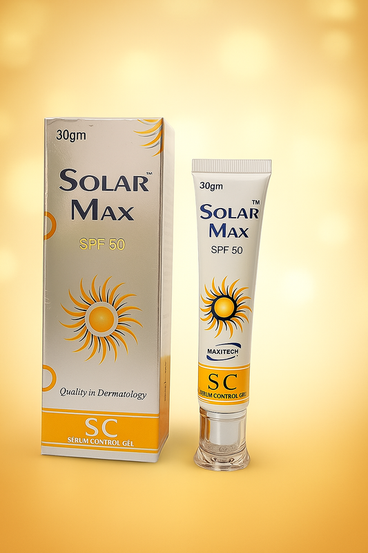 Solar Max SPF 50 – Oil-Free Sun Protection Gel