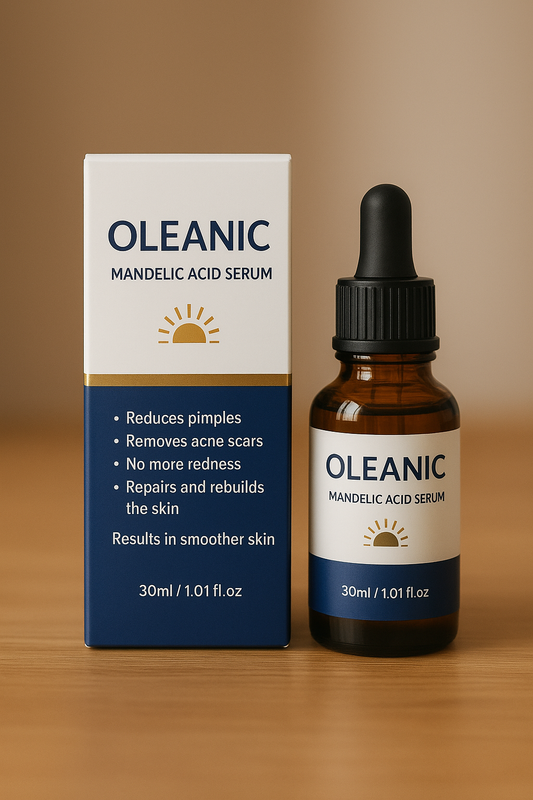 ✨ Oleanic Mandelic Acid Serum – Reveal Your Clear, Radiant Skin!