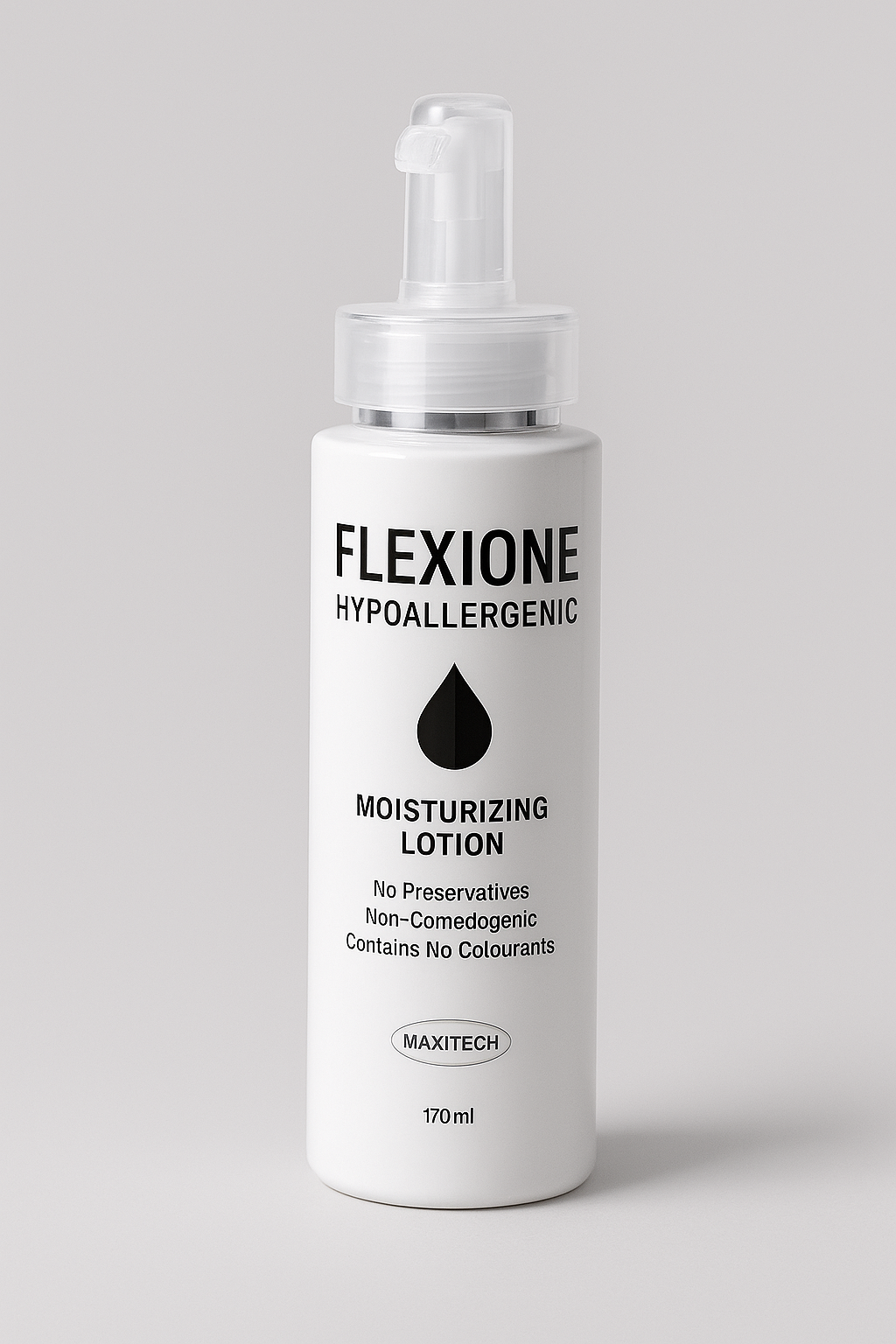 Flexione Hypoallergenic Moisturizing Lotion – Gentle Hydration for Sensitive Skin