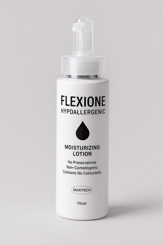 Flexione Hypoallergenic Moisturizing Lotion – Gentle Hydration for Sensitive Skin