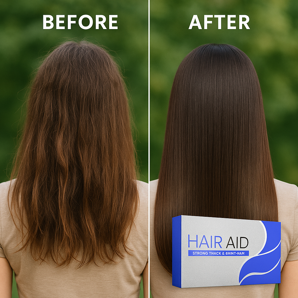 Hair Aid – For Strong, Thick & Shiny Hair