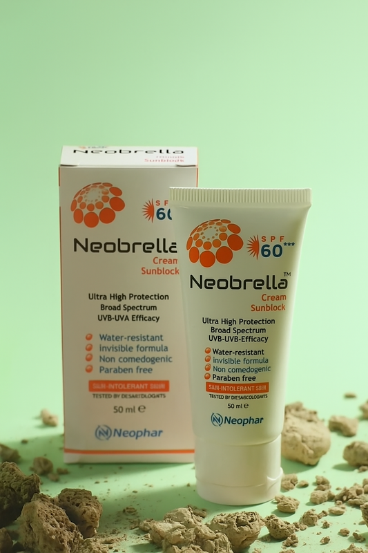 Neobrella SPF 60 Sunblock – Ultra Protection Invisible Formula